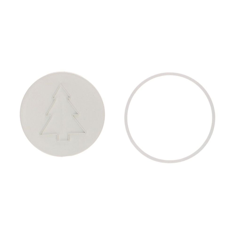 Christmas Tree Cookie Cutter & Stamp