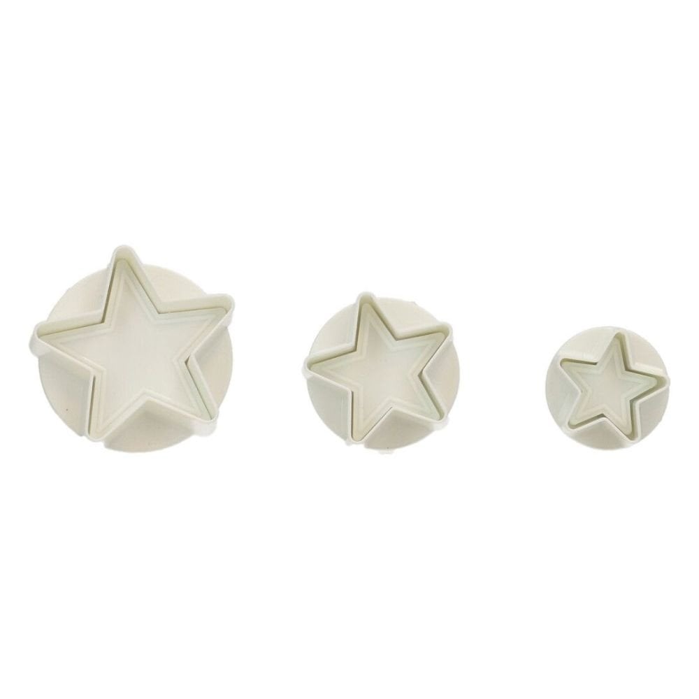 Star Plunger Cutter Set Of 3