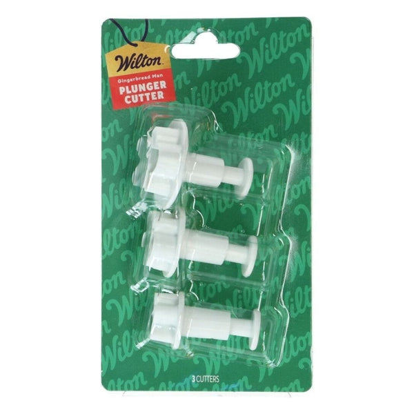 Gingerbread Man Plunger Cutter Set Of 3