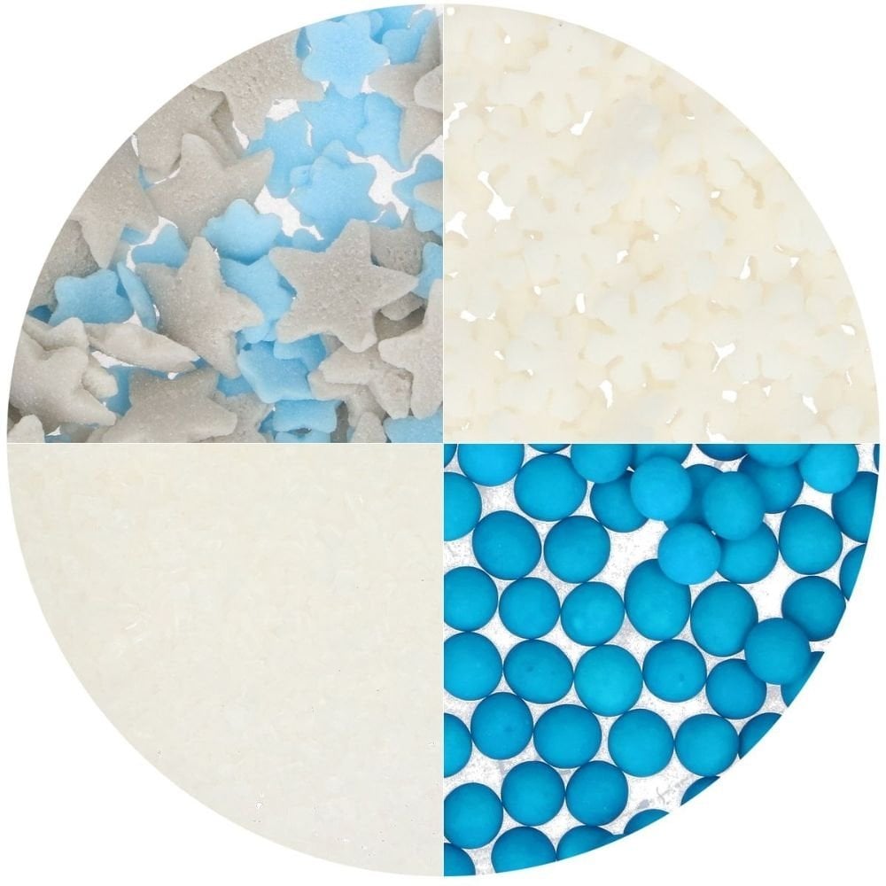 Winter Bliss 4-In-1 Sprinkle Mix