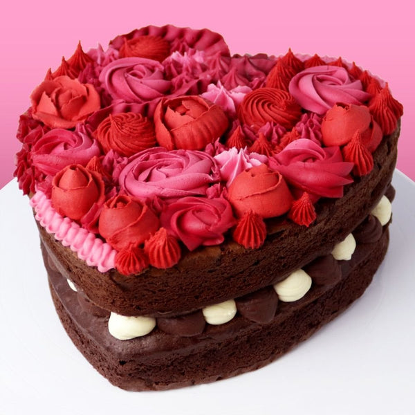 3 Inch Deep Heart-Shaped Seamless Baking Tin