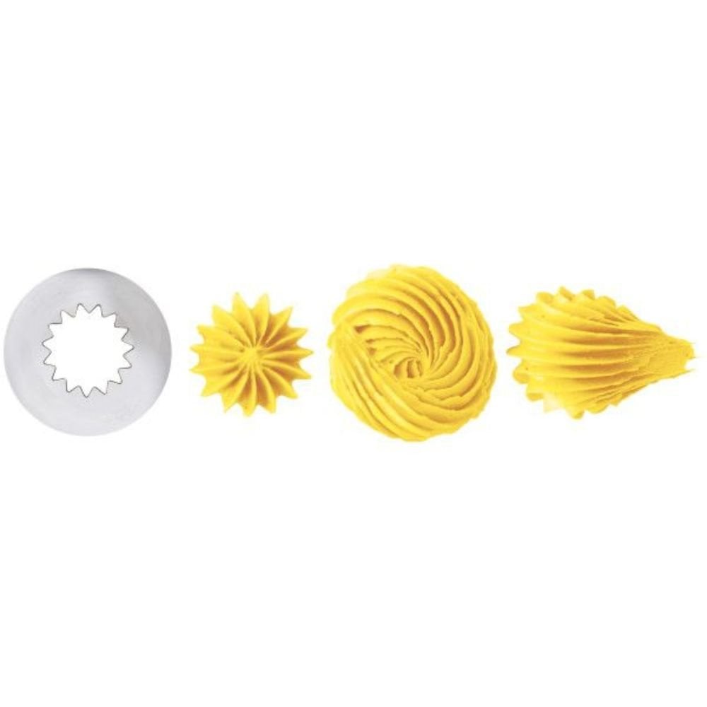 No.6B Open Star Decorating Tip Set