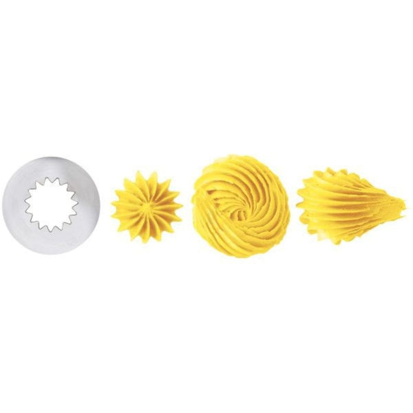 No.6B Open Star Decorating Tip Set