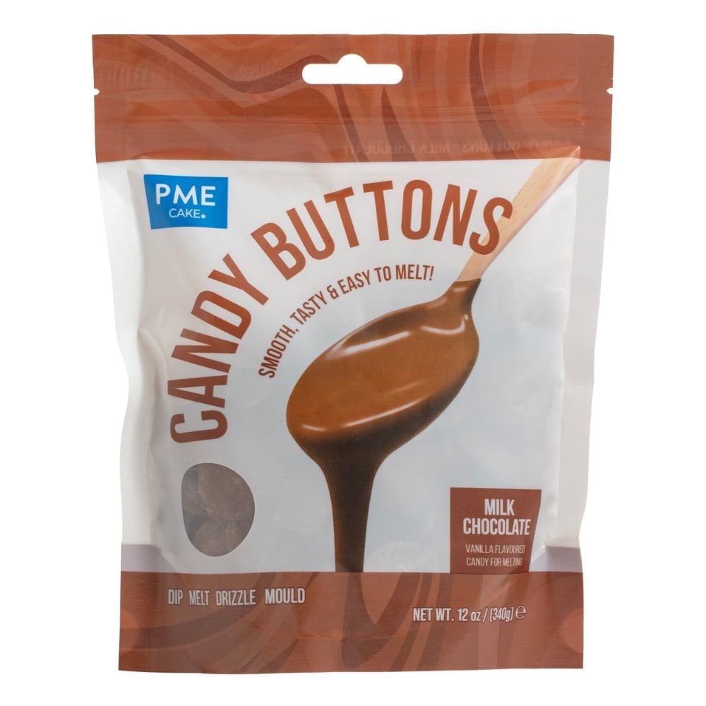 Milk Chocolate Candy Buttons 340g