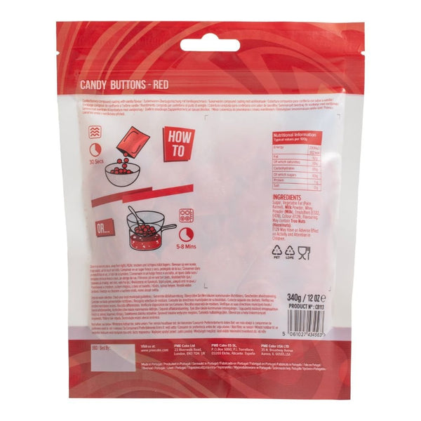 Red Candy Buttons 340g