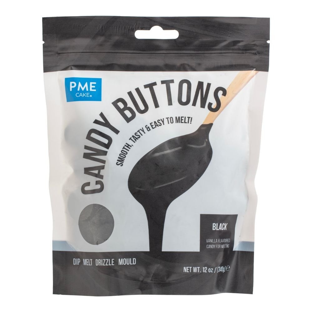 Black Candy Buttons 340g