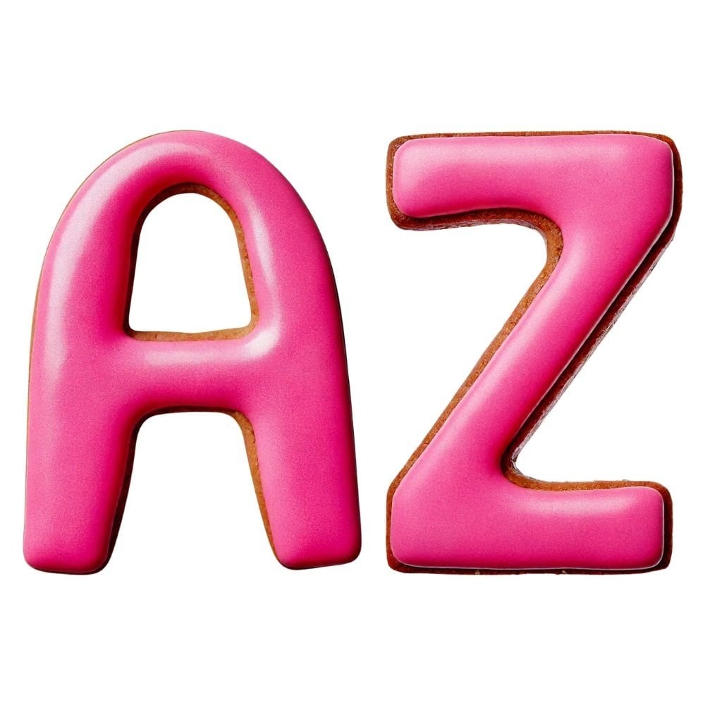 Letter Cookie Cutter