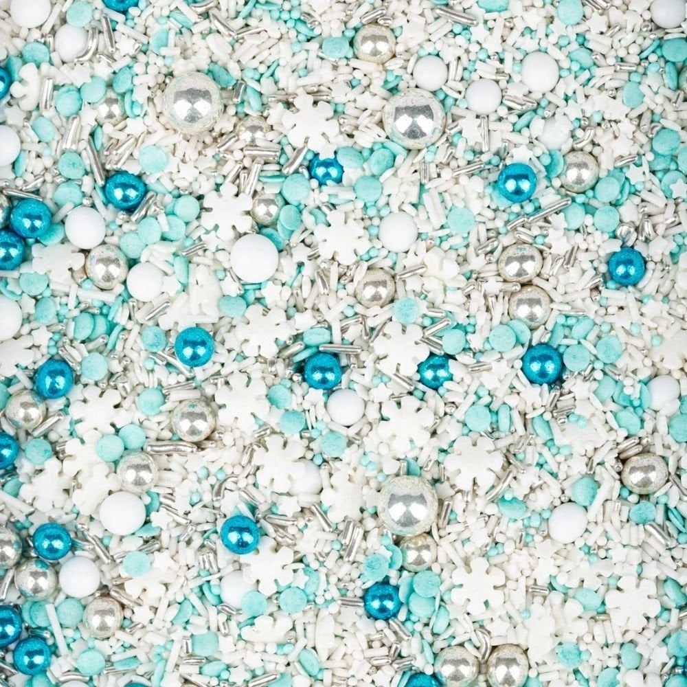 Frozen Snowflake Sprinkle Mix 90g