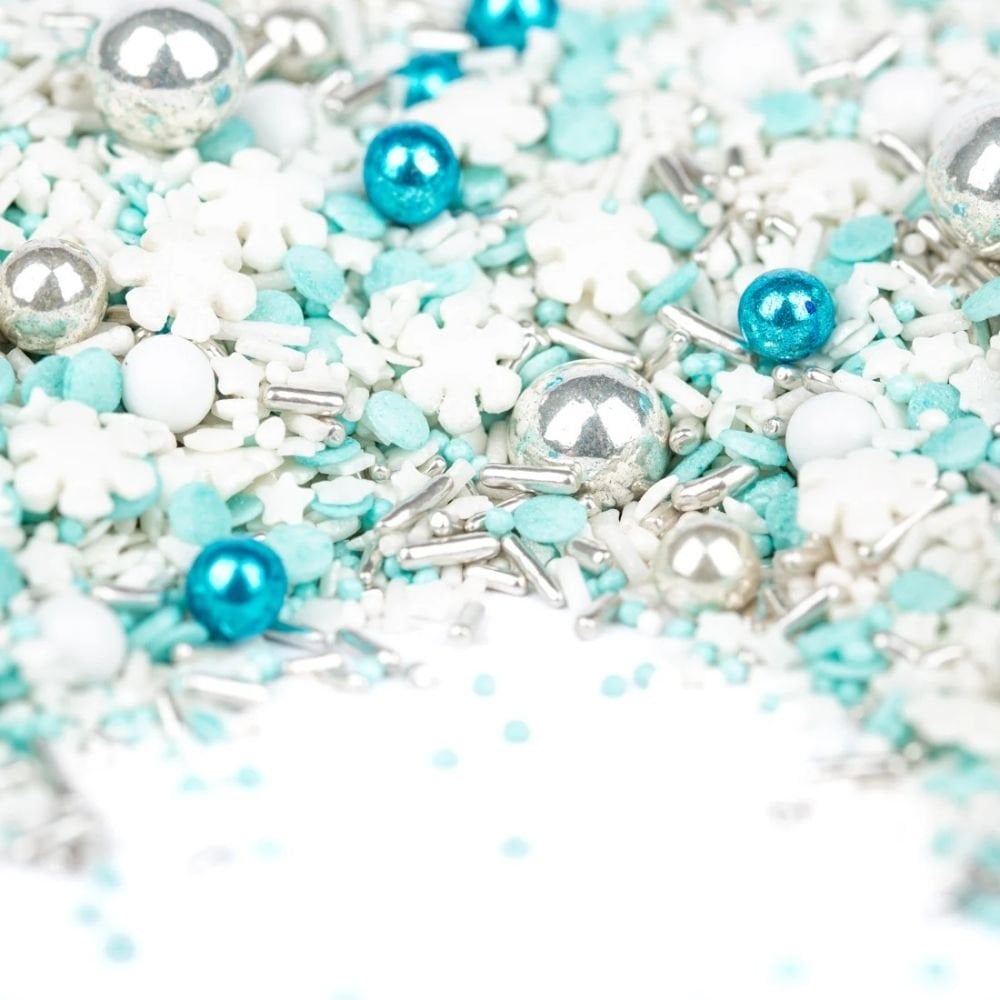 Frozen Snowflake Sprinkle Mix 90g