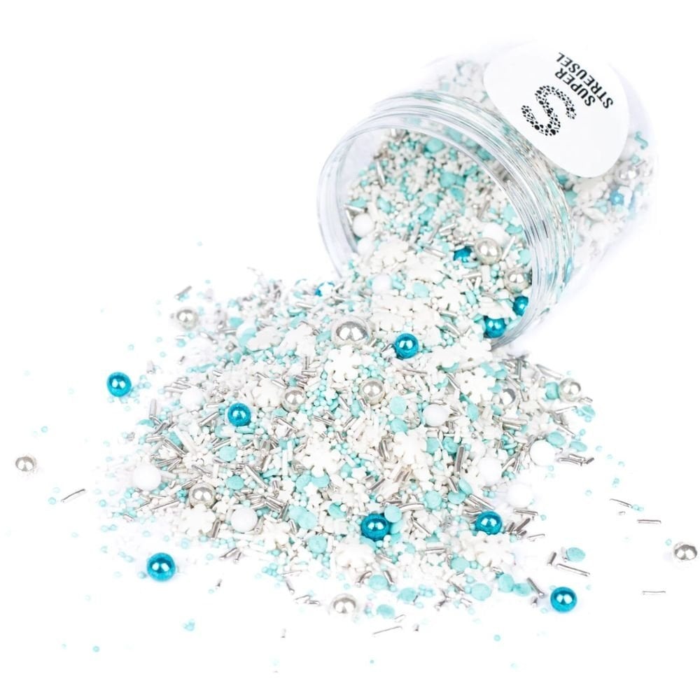 Frozen Snowflake Sprinkle Mix 90g