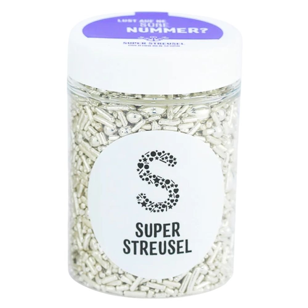 Silver Sprinkle Mix 90g