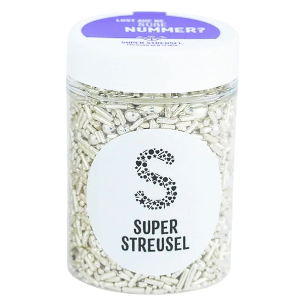 Silver Sprinkle Mix 90g