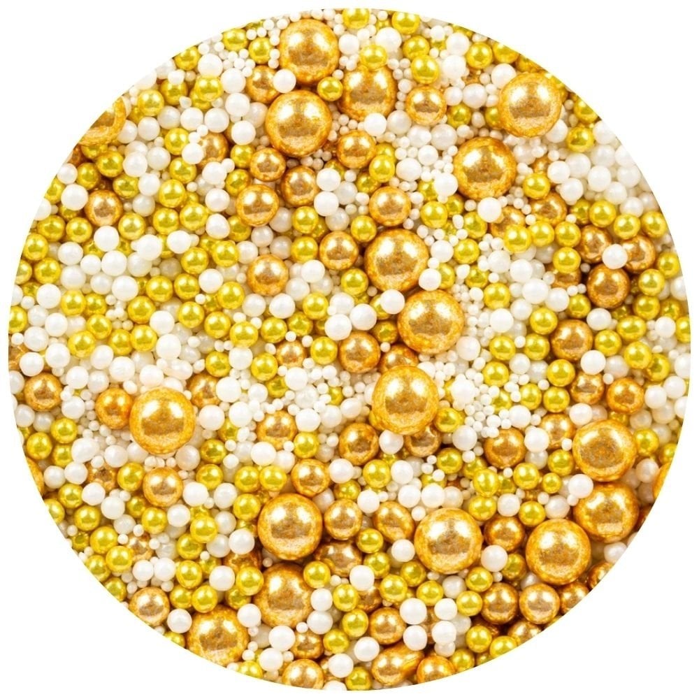 Gold Flake Pearl Mix 90g