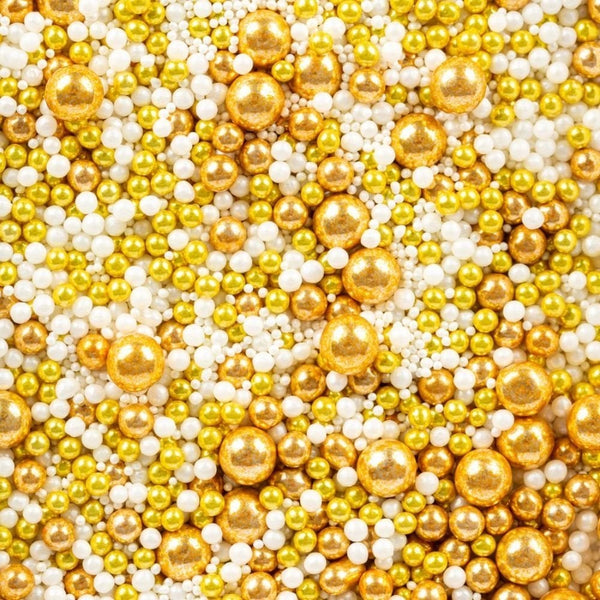 Gold Flake Pearl Mix 90g