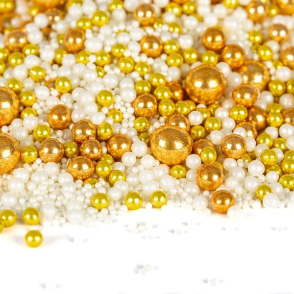 Gold Flake Pearl Mix 90g