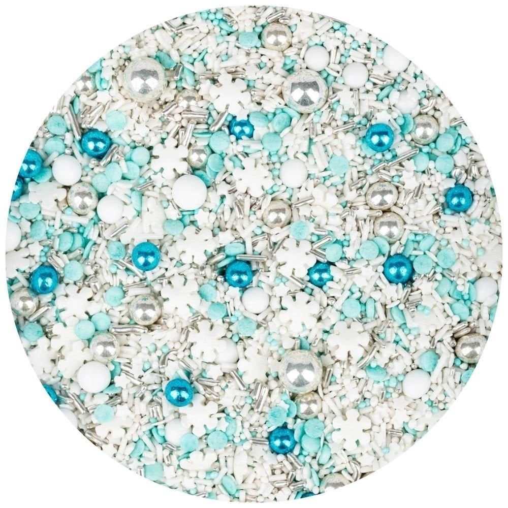 Frozen Snowflake Sprinkle Mix 90g