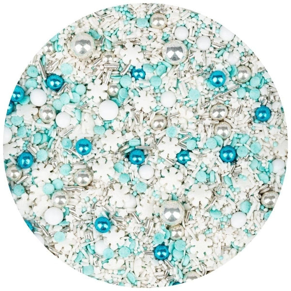 Frozen Snowflake Sprinkle Mix 90g
