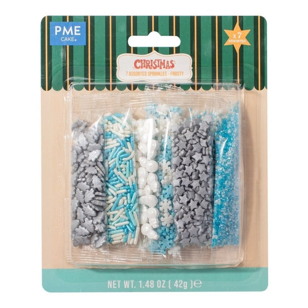Frosty Assorted Christmas Sprinkles 42g