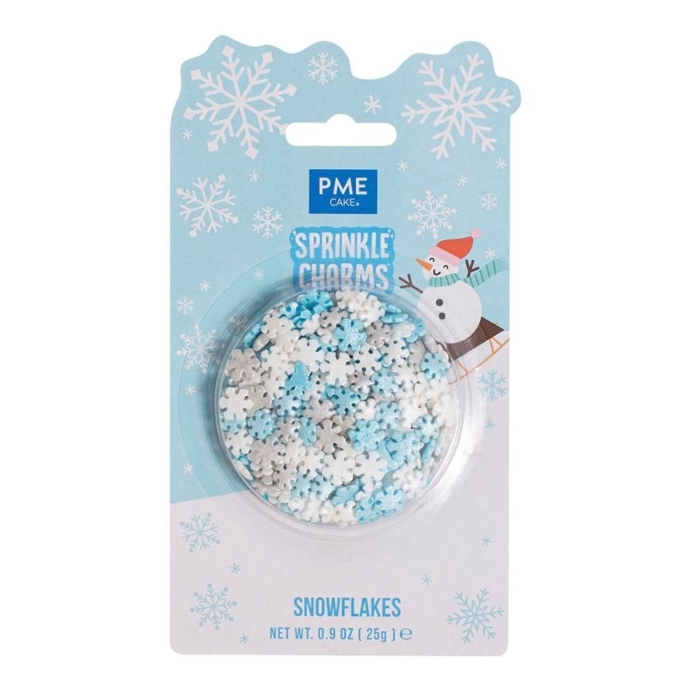 Snowflakes Sprinkle Charms 25g