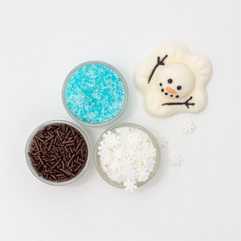 Melting Snowman Hot Chocolate Decorating Kit 260g