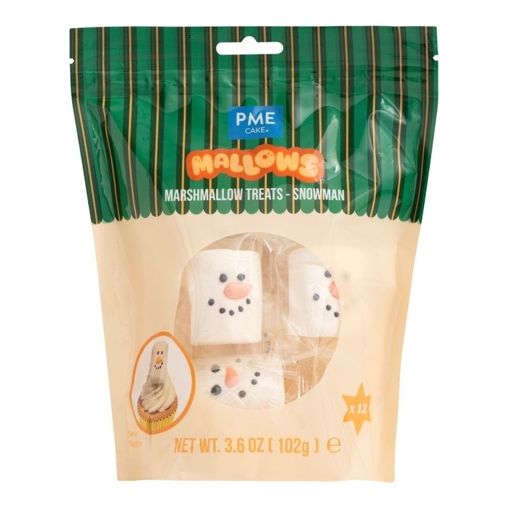 Snowman Christmas Marshmallows 102g