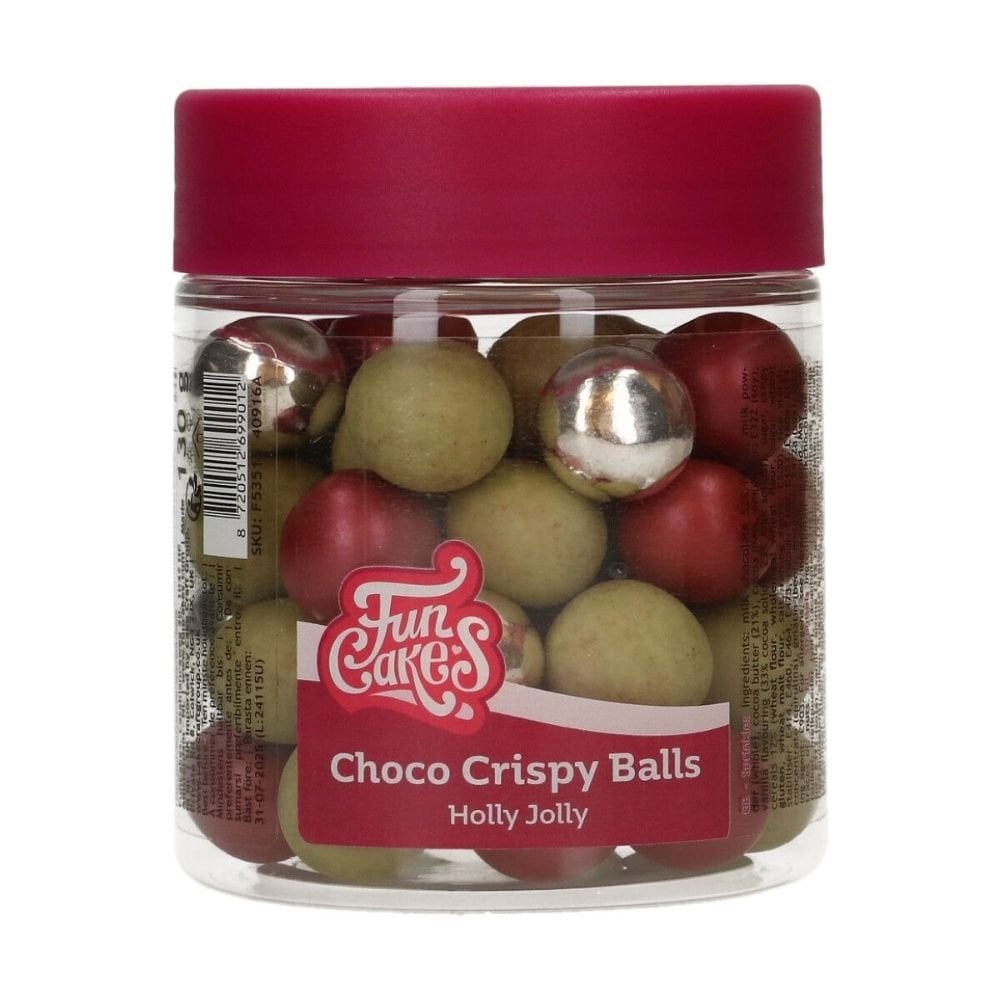 Holly Jolly Choco Crispy Balls 130g