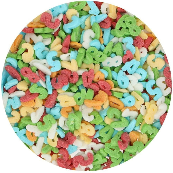 Rainbow Numbers Sprinkle Mix 50g