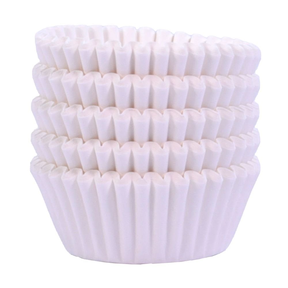White Mini Baking Cases x 100 Cups