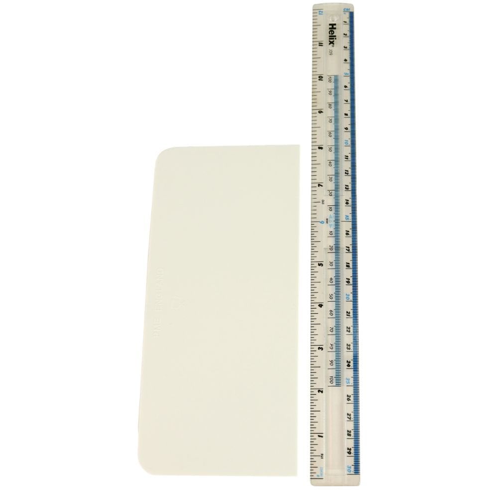 8 Inch Tall Plastic Side Scraper