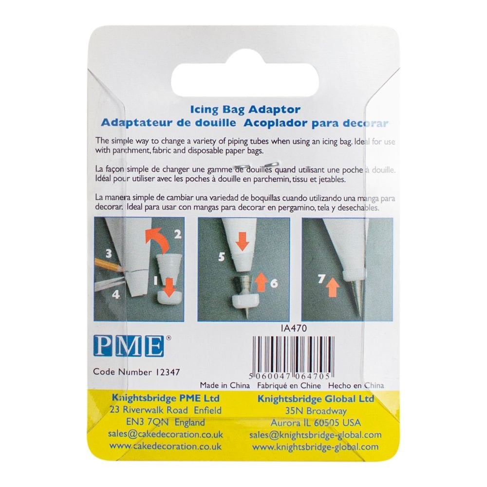 Icing Bag Adaptor Coupler