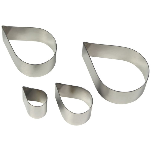 Rose Petal Icing Cutter Set Of 4