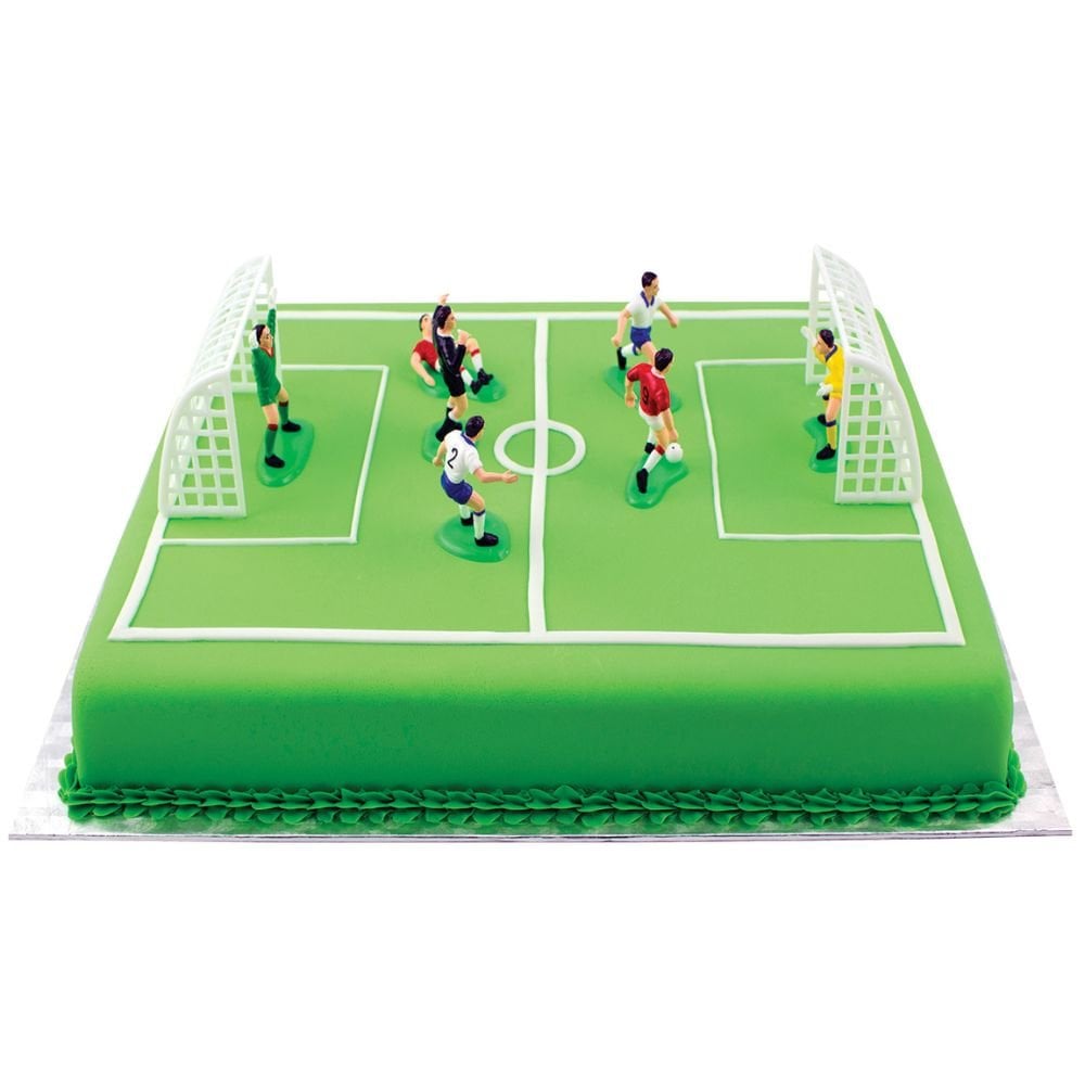Football Cake Decoration Topper Set