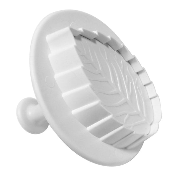 Veined Rose Leaf Plunger Cutter Set Of 3