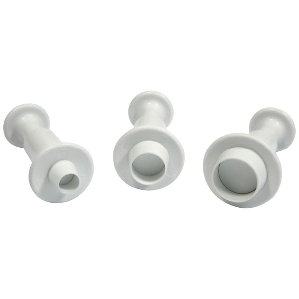 Mini Round Plunger Cutters Set Of 3
