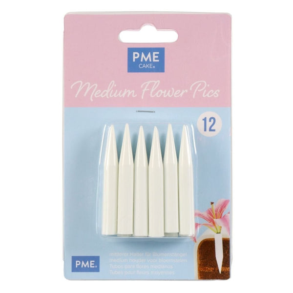 Medium Flower Pics Pack Of 12