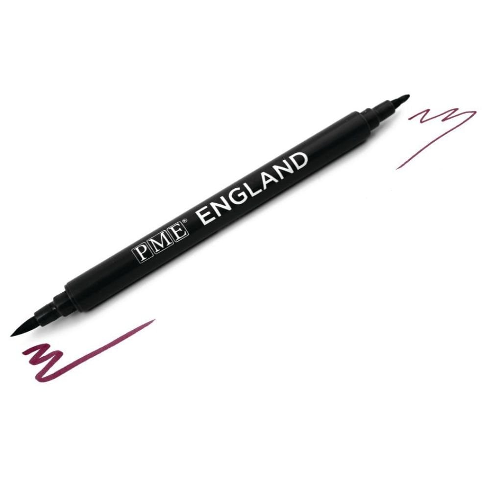 Black Brush & Fine Edible Ink Pen