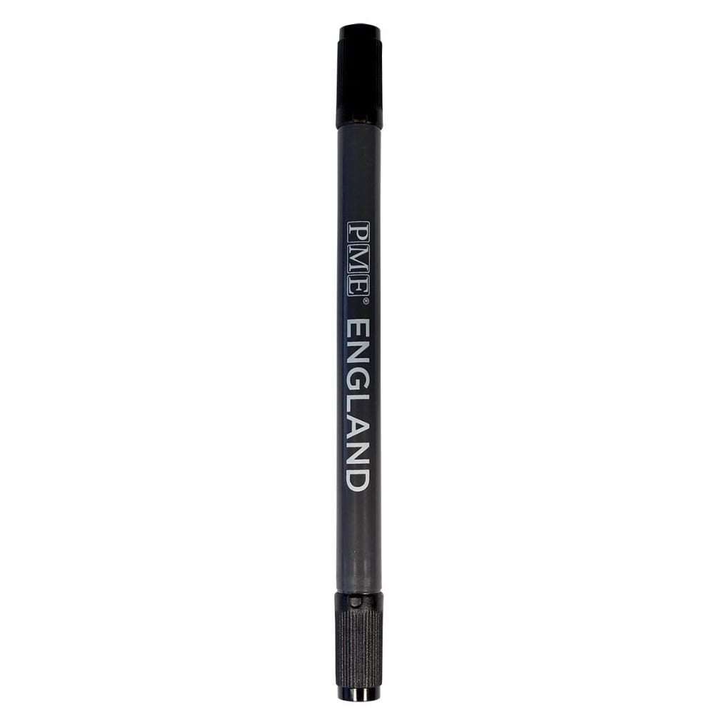 Black Brush & Fine Edible Ink Pen