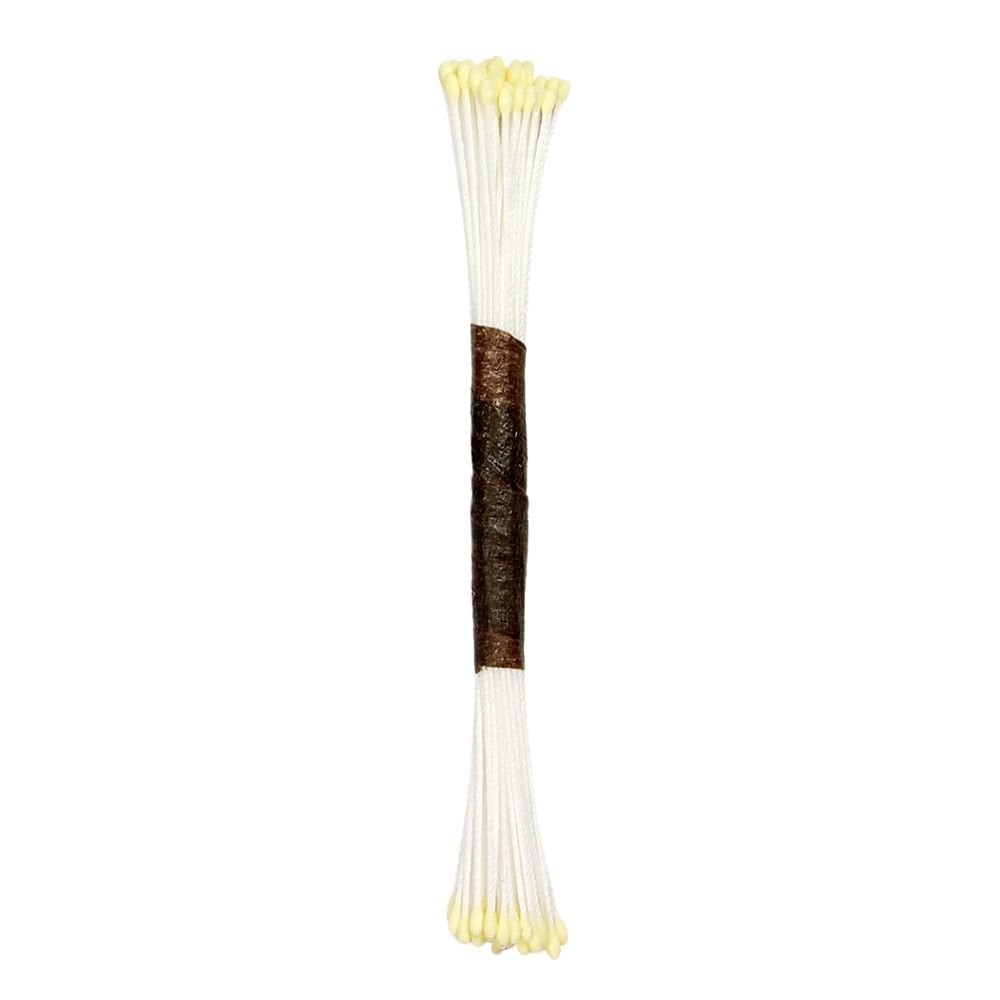 Fine Plain Ivory Stamens x 50