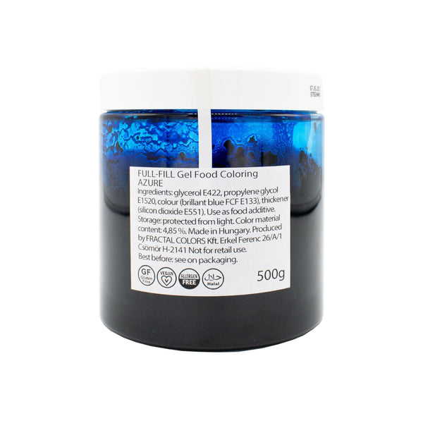 Azure Fullfill Gel Food Colour 500g