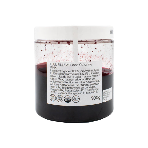 Pink Fullfill Gel Food Colour 500g