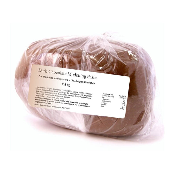 Dark Belgian Chocolate Covering & Modelling Paste