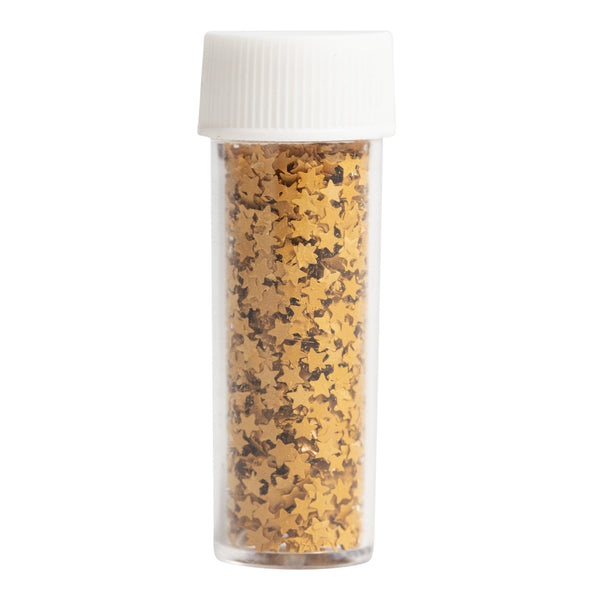 Gold Stars - Edible Glitter 1g