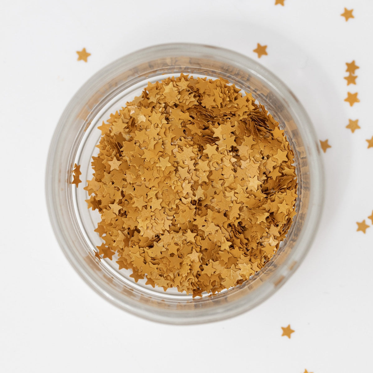 Gold Stars - Edible Glitter 1g
