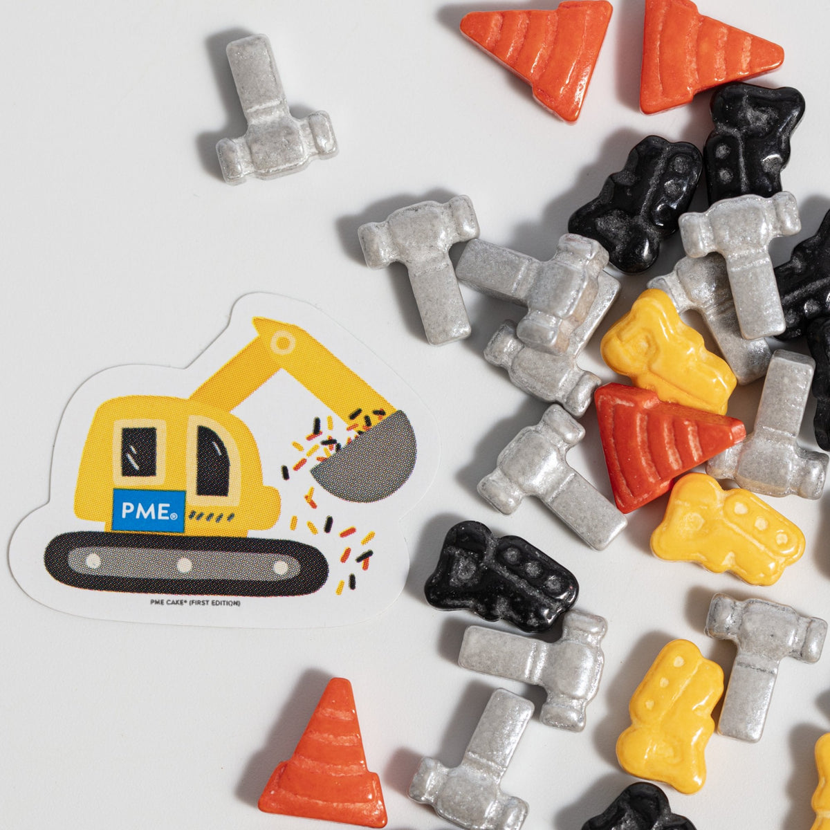 Construction Site Sprinkle Charms 25g