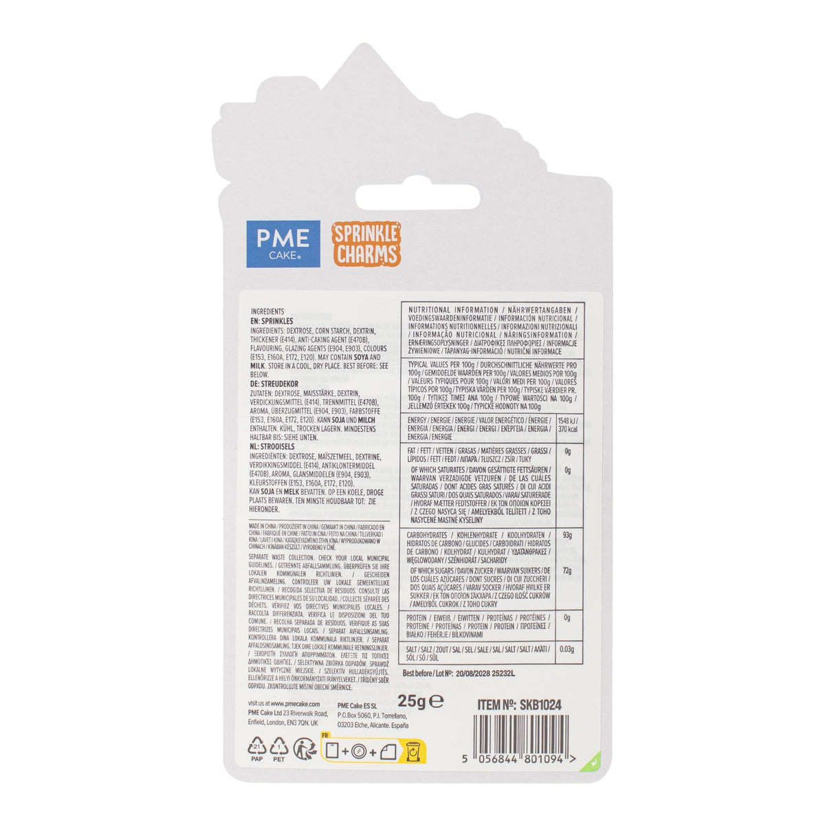 Construction Site Sprinkle Charms 25g