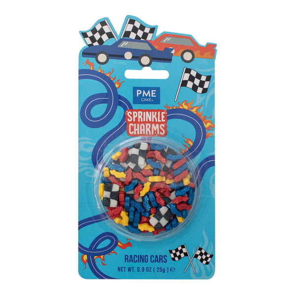 Racing Cars Sprinkle Charms 25g