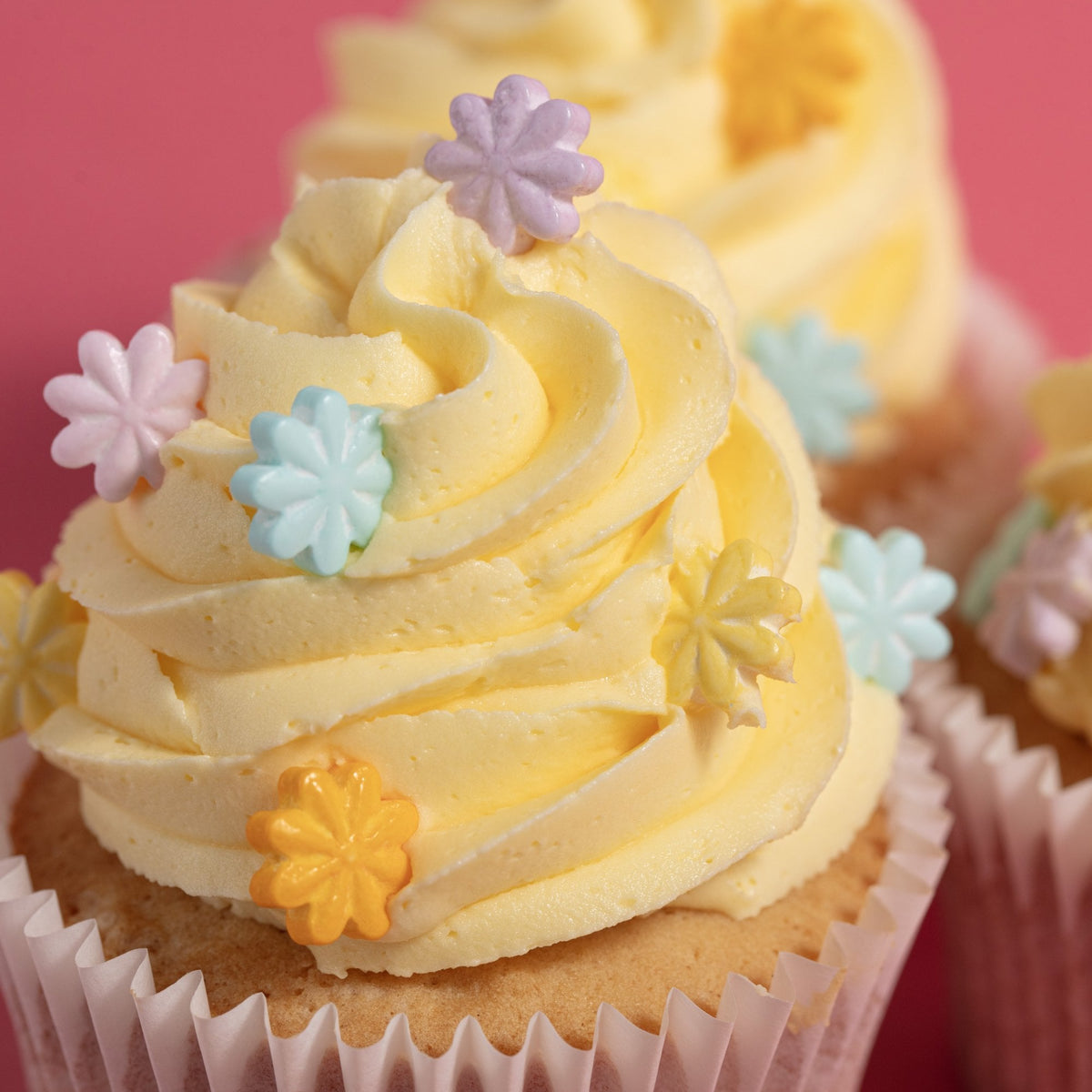 Pastel Flowers Sprinkle Charms 25g