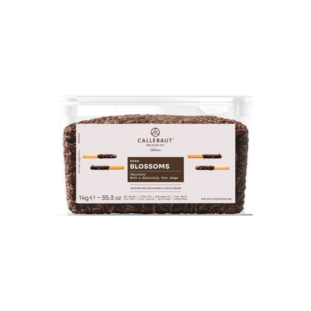 Dark Chocolate Blossom Curls 1KG