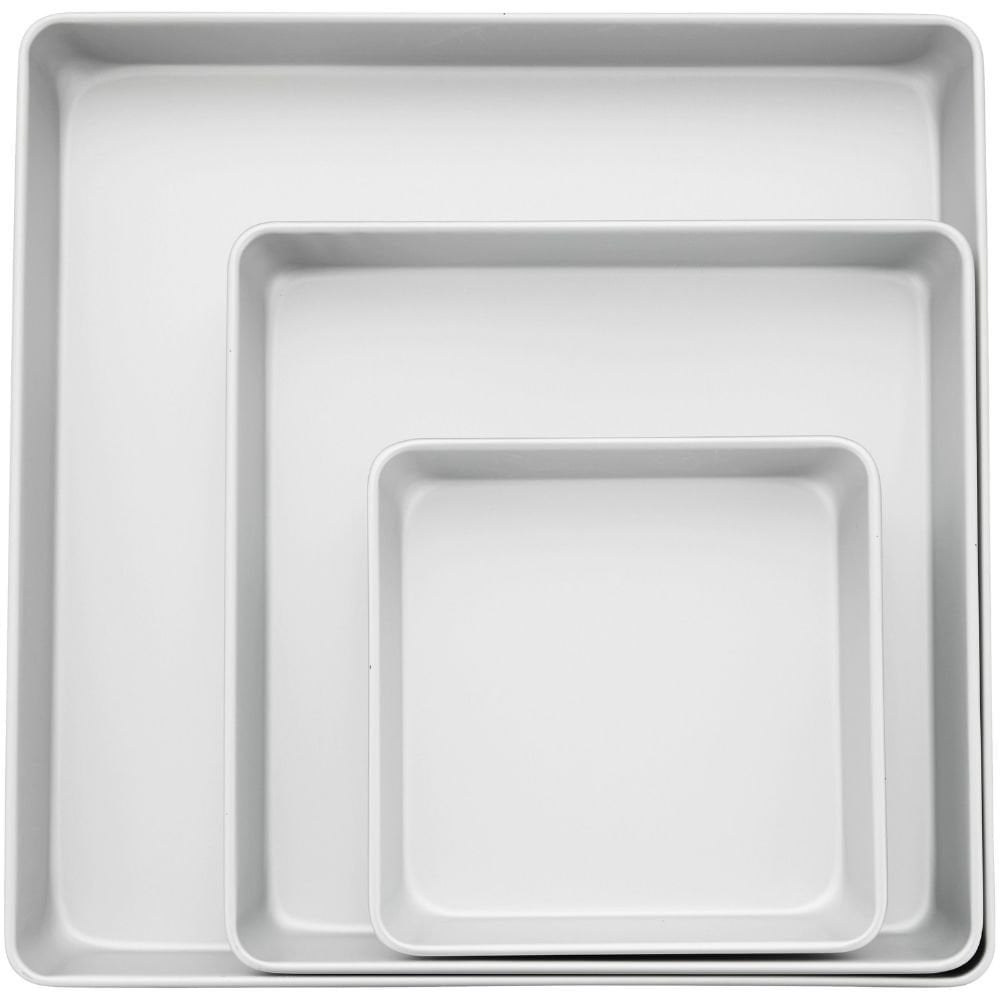 Square Performance Pans Cake Tins Set Of 3