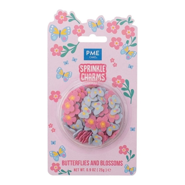 Butterflies & Blossoms Sprinkle Charms 25g